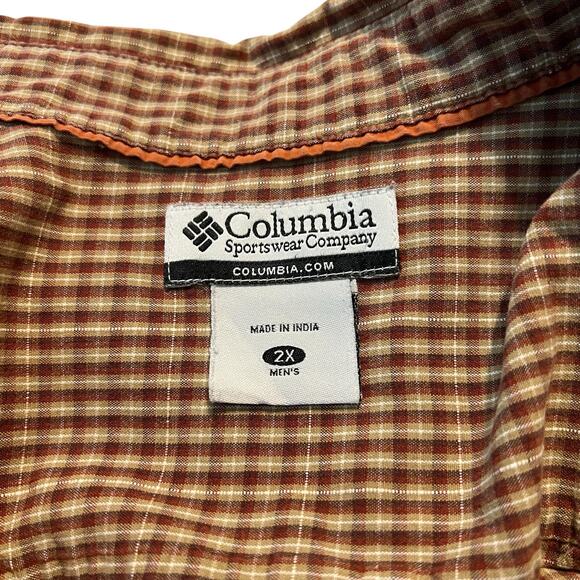 Columbia button up men’s 2X - Picture 3 of 7